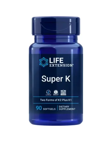 LifeExtension Super K, 90 kaps.