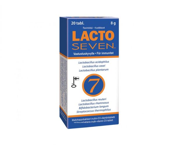 Lacto Seven, 20 tabl. (päiväys 5/24)