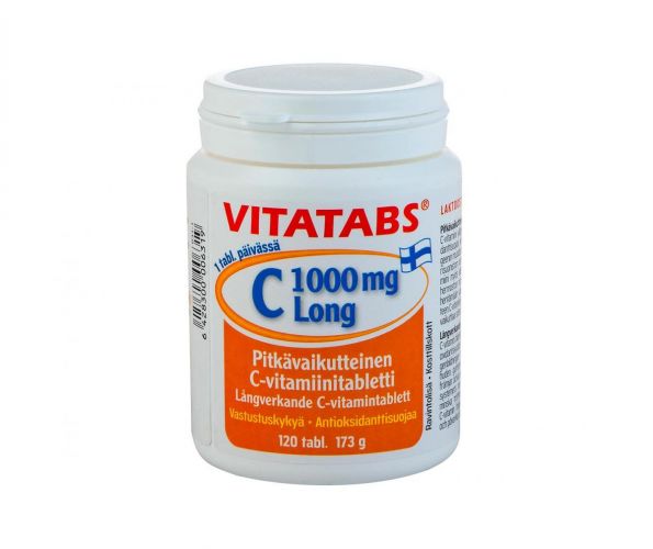 Vitatabs C 1000 mg Long, 120 tabl. 