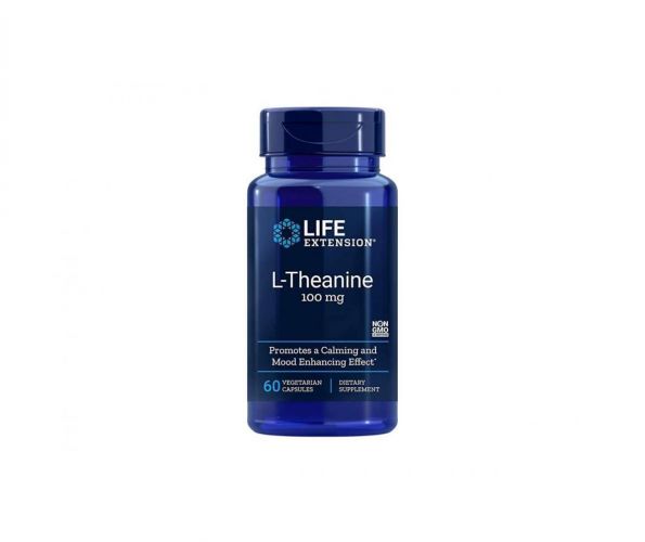 LifeExtension L-Theanine 100 mg, 60 kaps.