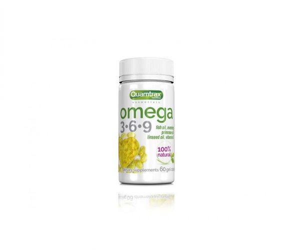 Quamtrax Omega 3-6-9, 60 kaps.