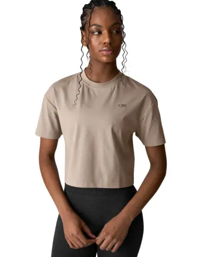 ICIW Everyday Cotton Cropped T-shirt