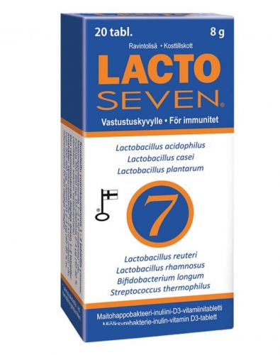 Lacto Seven, 20 tabl. (päiväys 5/24)