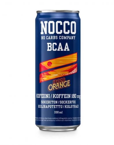 NOCCO BCAA Blood Orange, 330 ml