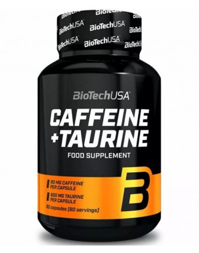BioTechUSA Caffeine + Taurine, 60 kaps.