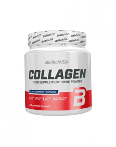 BioTechUSA Collagen 300 g, Black Raspberry