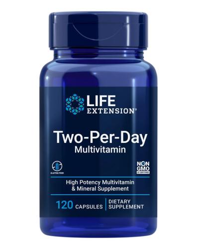 LifeExtension Two-Per-Day Capsules, 120 kaps.