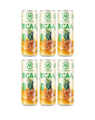 M-Nutrition BCAA-valmisjuoma, Pineapple Lemonade 6-pack